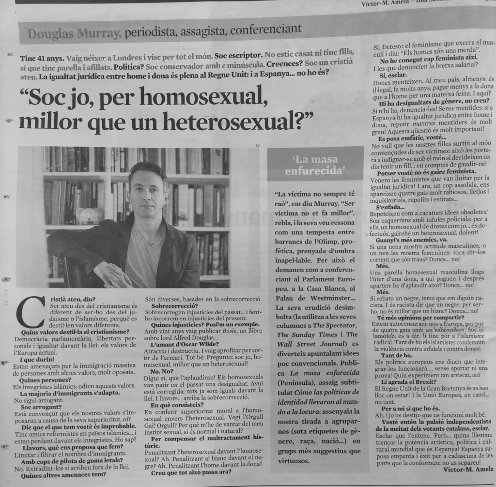 La Ira de Douglas Murray: Un Análisis de ‘La Masa Enfurecida’